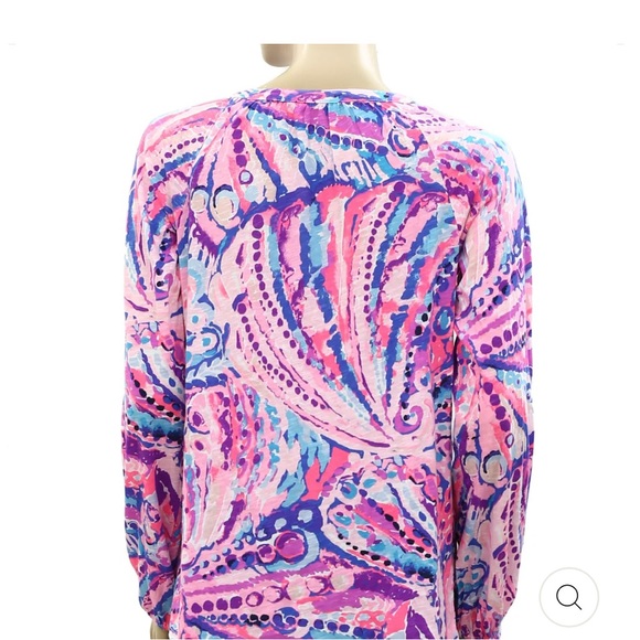 Lilly Pulitzer Meg Blouse Top - Picture 4 of 9